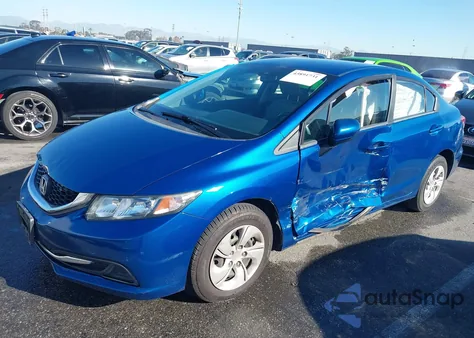 2015 Honda Civic Lx z USA, uszkodzony, nr VIN 2HGFB2F56FH517649